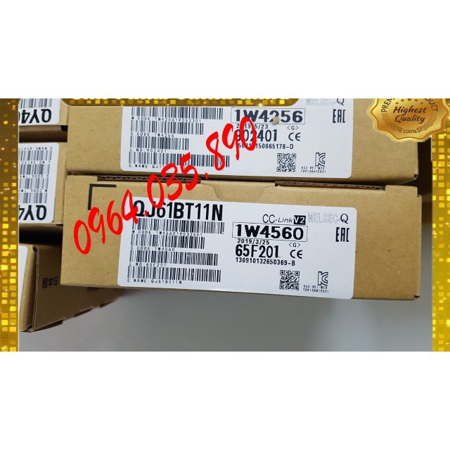 Module mạng QJ61BT11N Mitsubishi ✴️VIP✴️ mô đun CC-Link V2 master hệ thống Melsec-Q kết nối mạng truyền thông PLC