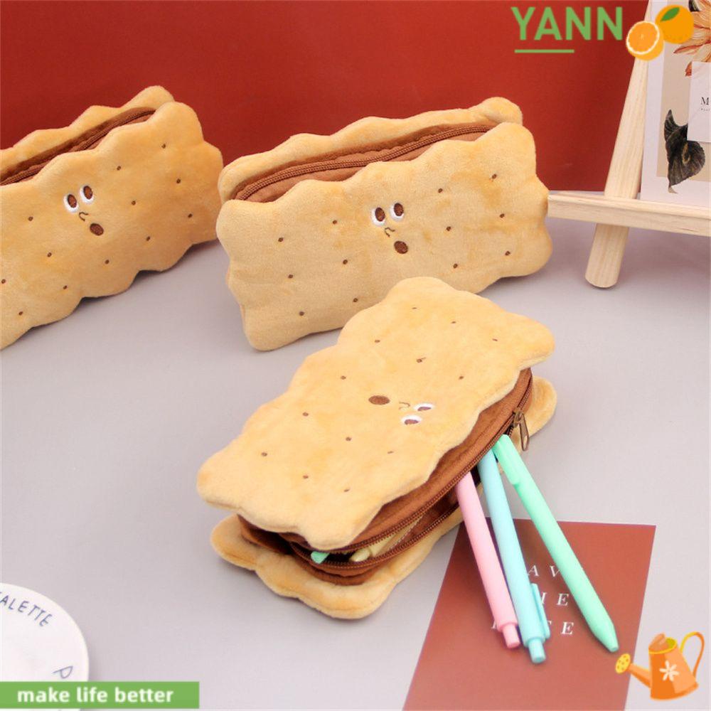 Túi Đựng Bút Hình Bánh Sandwich Nhồi Bông Đáng Yêu 1 Cái