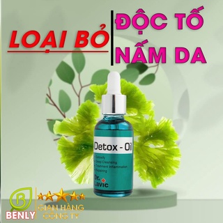 Dầu thải độc Dr.Lavic Detox - Oil dưỡng trắng da, se khít lỗ chân lông, loại bỏ độc tố, nấm da