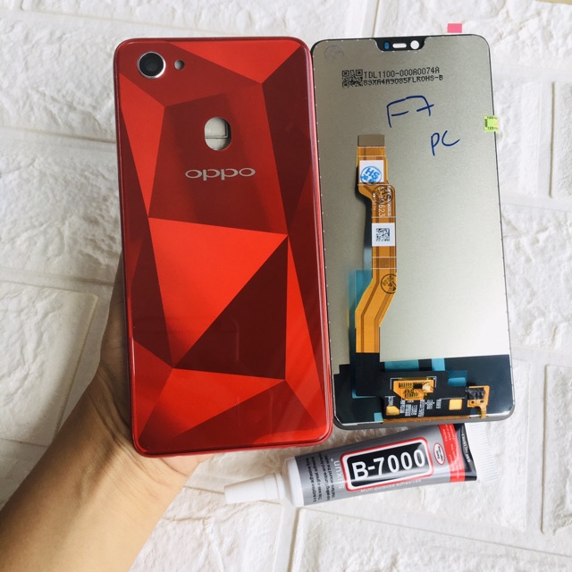 Combo Bộ Vỏ Sườn + Màn Hình Oppo F7 Zin Hàng Cao Cấp (Tặng tuýp keo)