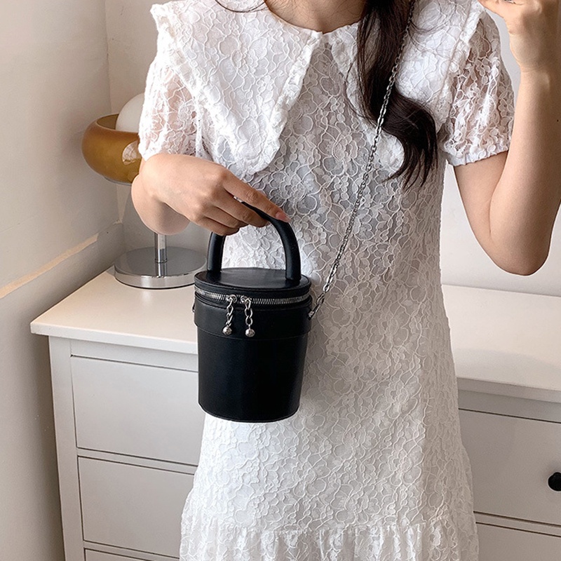 Túi Đeo Chéo Dây Xích Phong Cách Hàn Quốc Thời Trang Cho Nữ