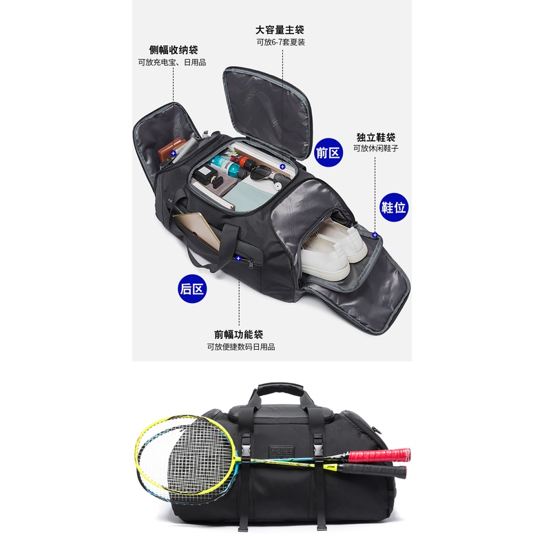 Ba lô túi xách đa năng dung lượng lớn thời trang BANGE dành cho nam du lịch ngoài trời vải nylon mang theo túi hành lý