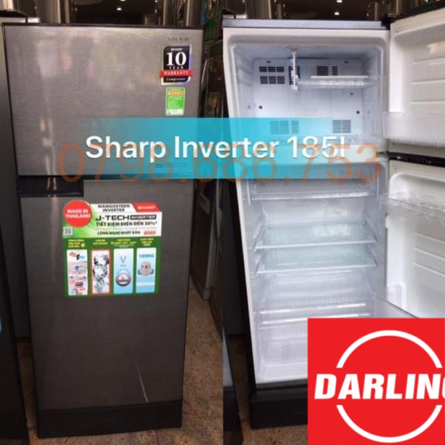Giảm giá TỦ LẠNH SHARP INVERTER 165L-180L QUA SỬ DỤNG ( Đồ Cũ Chỉ Bán ở HCM )