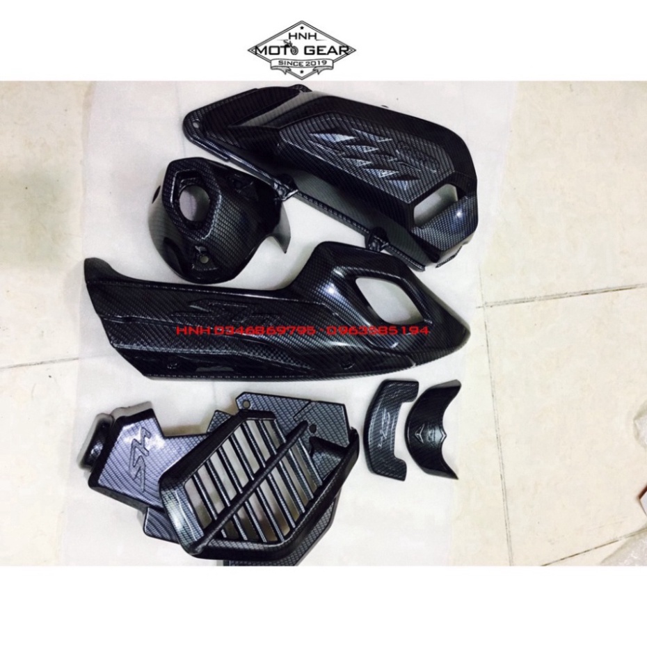 Ốp Carbon Cho SH 2017 - 2019 Artista Chính Hãng 11 Món