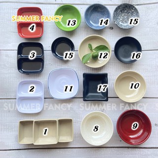 Chén chấm nhiều kiểu, chén gia vị melamine