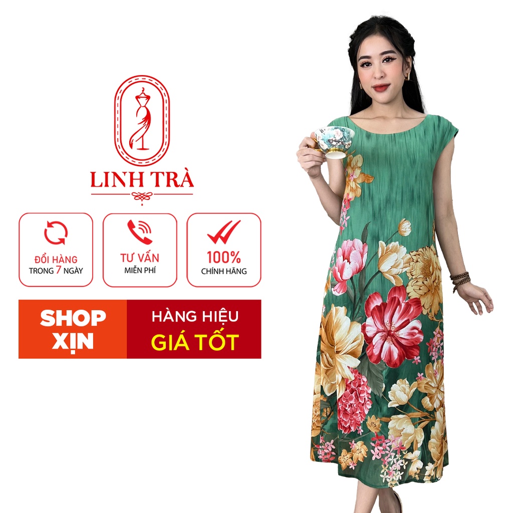 (TM 612) Cao Cấp Vải Voan Hàn Thoải Mái Quý Phái Dễ Mặc Bigsize Trang Nhã