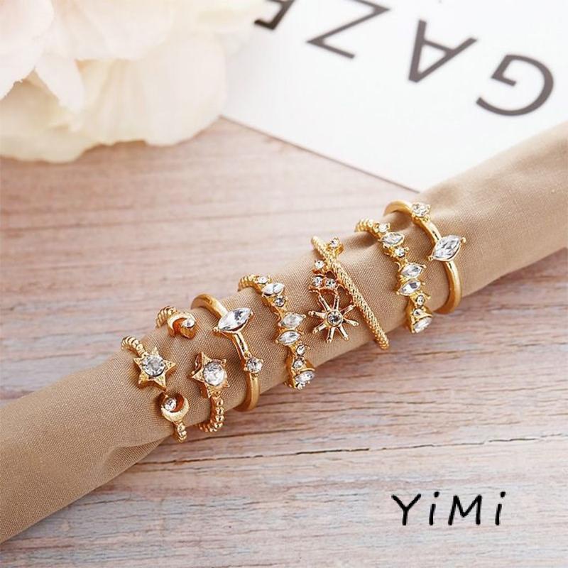 Bộ 10 Nhẫn Hình Bướm Thời Trang Hàn Quốc