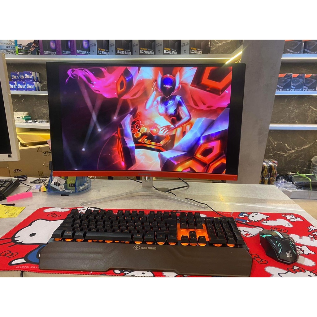 Bàn phím giả cơ -Bàn phím có dây Lightning Forever-Bàn phím chơi game giá rẻ