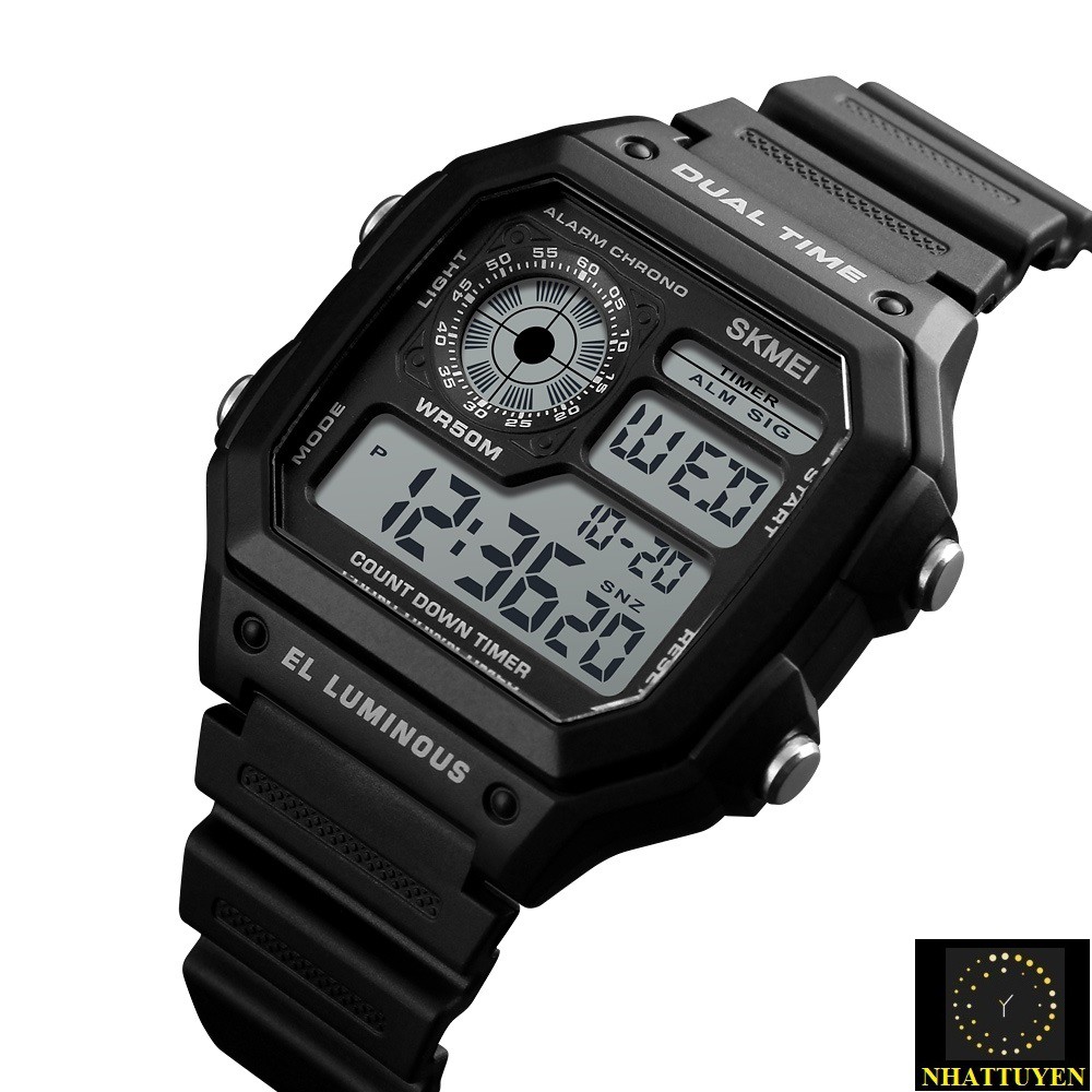 ĐỒNG HỒ THỂ THAO SKMEI 1299 huyền thoại, dùng cho cả nam và nữ, siêu bền đẹp | BigBuy360 - bigbuy360.vn