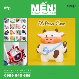 Case Đựng Airpod Pro/ Airpods 1/ Airpods 2 - Vỏ Bao Hình Cute Bảo Vệ Tai Nghe - Chất Liệu Nhựa Dẻo TPU Chống Va Đập