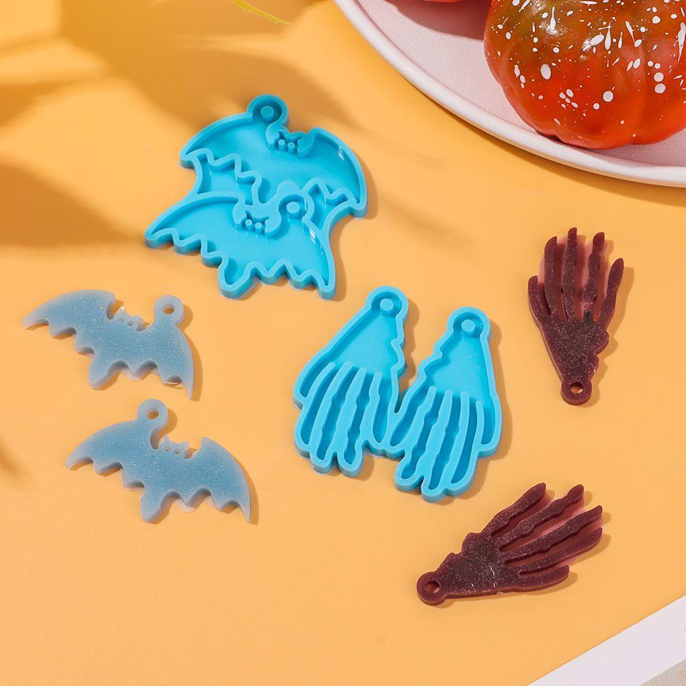 Khuôn Silicone Làm Bông Tai Nhựa Resin DIY Phong Cách Lễ Phục Sinh