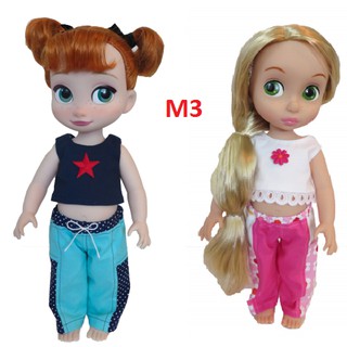 Rập giấy quần áo búp bê M3