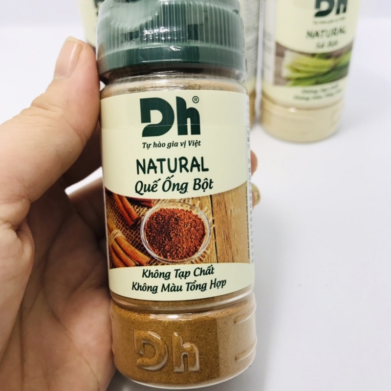 Gia vị tự nhiên bột sả nghệ gừng hành tỏi tiêu ớt quế điều đỏ DH Food Natural