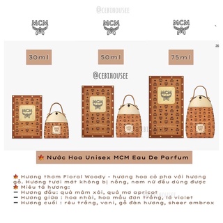Nước hoa unisex mcm eau de parfum