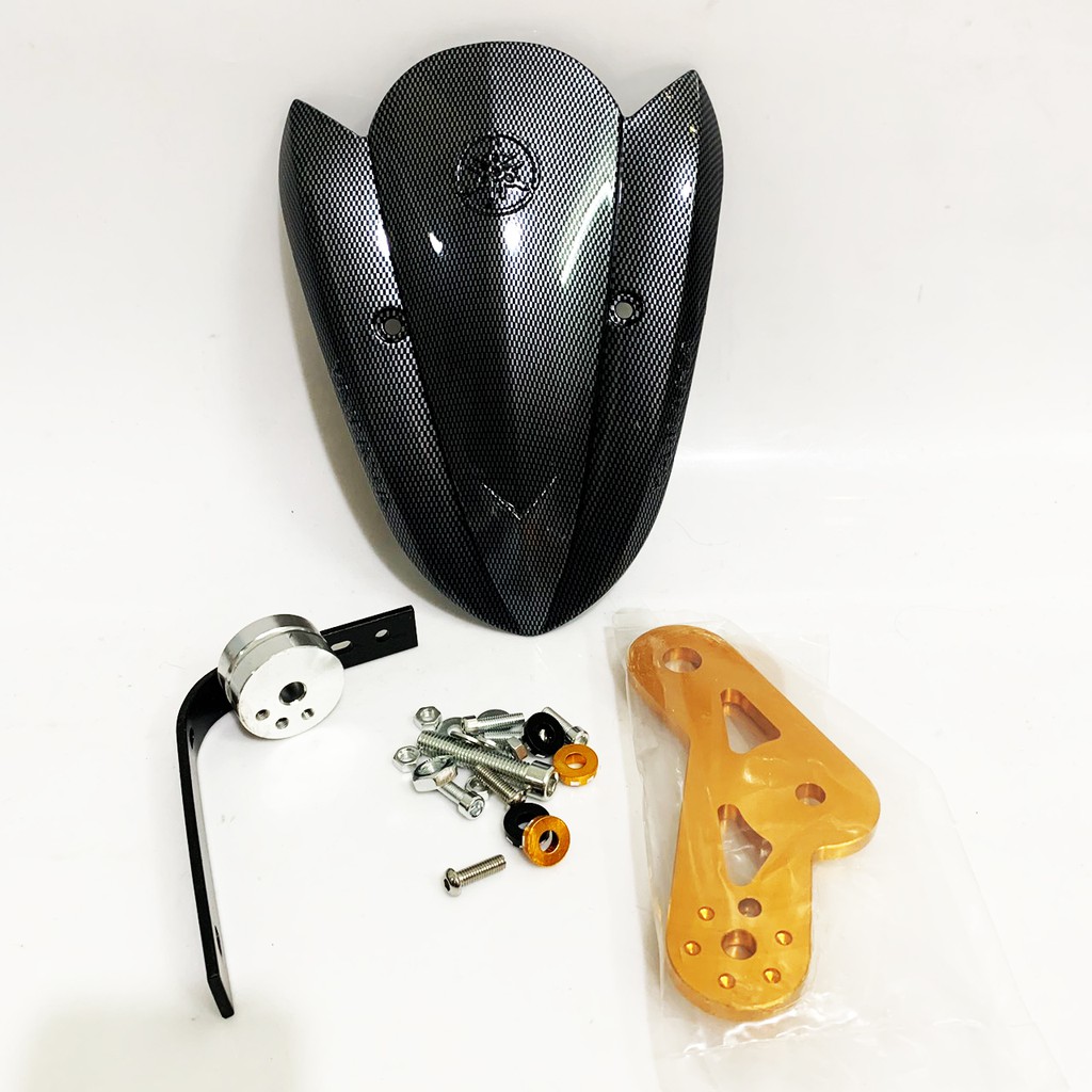 CHẮN BÙN SIÊU NHÂN CARBON CHÂN NHÔM CNC CHO EXCITER 150 ( HÀNG ĐỜI ĐẦU RẤT CHẮC CHẮN)