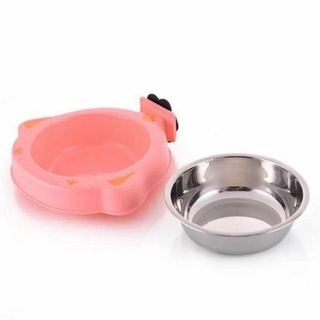 bát gắn chuồng bát ăn cho thú cưng
