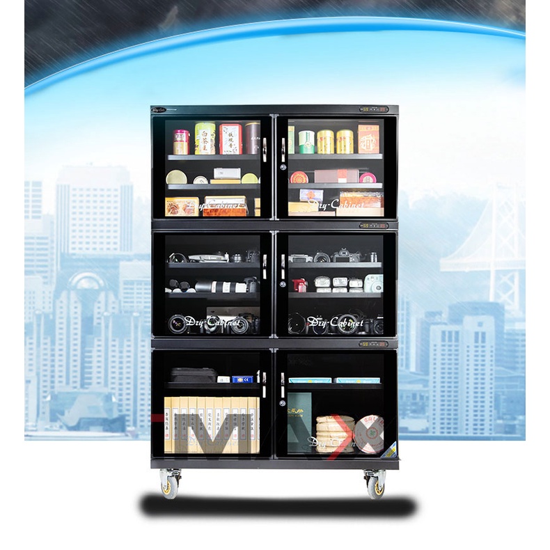 TỦ CHỐNG ẨM CAO CẤP DRY CABI DHC1200L, 1200 LÍTHàng chính hãng