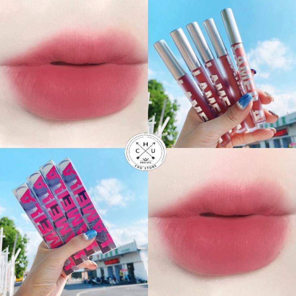 (Bán Buôn Sỉ) Son Kem Bóng Nhung Mịn Tint Lì Lameila Guicami Novo Velvet Lip Glaze Dưỡng Ẩm Chống Thấm Nước Son LL18 | BigBuy360 - bigbuy360.vn