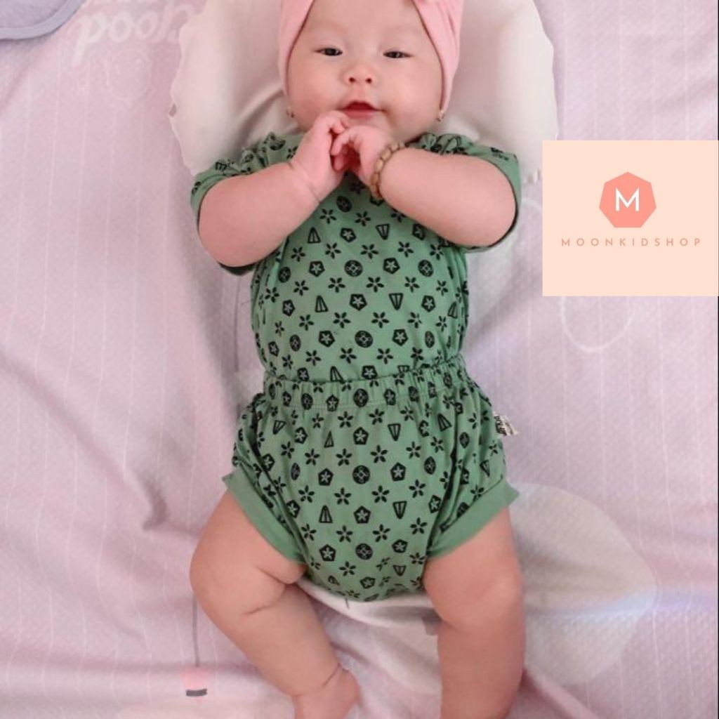 Bộ Body Chip Cho Bé💖Họa Tiết LV💖Cực kì dễ thương dành cho bé trai bé gái từ 6-16kg,hàng có sẵn giao ngay