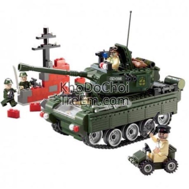 Bộ lego lắp ráp xe tăng siêu xịn