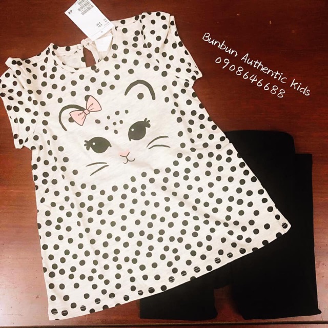 Bộ Mèo Bé Gái HM Auth