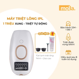 Máy triệt lông mini ipl hair removal 999999 xung - máy triệt lông bikini, tay chân nách cá nhân tại nhà bh 12m - 1 đổi 1
