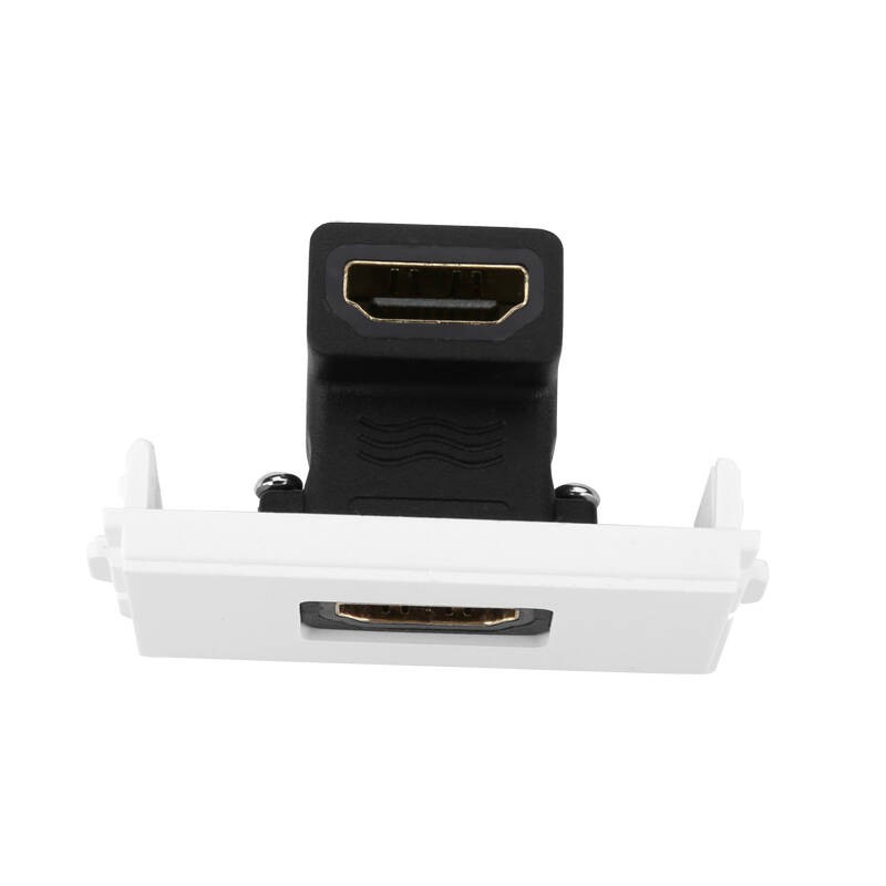 Đế HDMI góc 90 âm tường - Socket Outlet UGREEN MM113 20318 - Hàng Chính Hãng