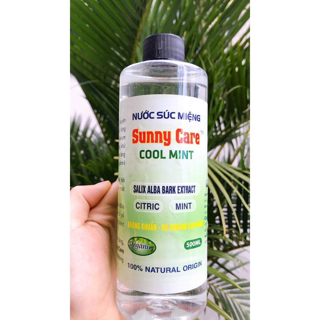 NƯỚC SÚC MIỆNG SUNNY CARE HƯƠNG BẠC HÀ/ HÀNG THIÊN NHIÊN famimark.com