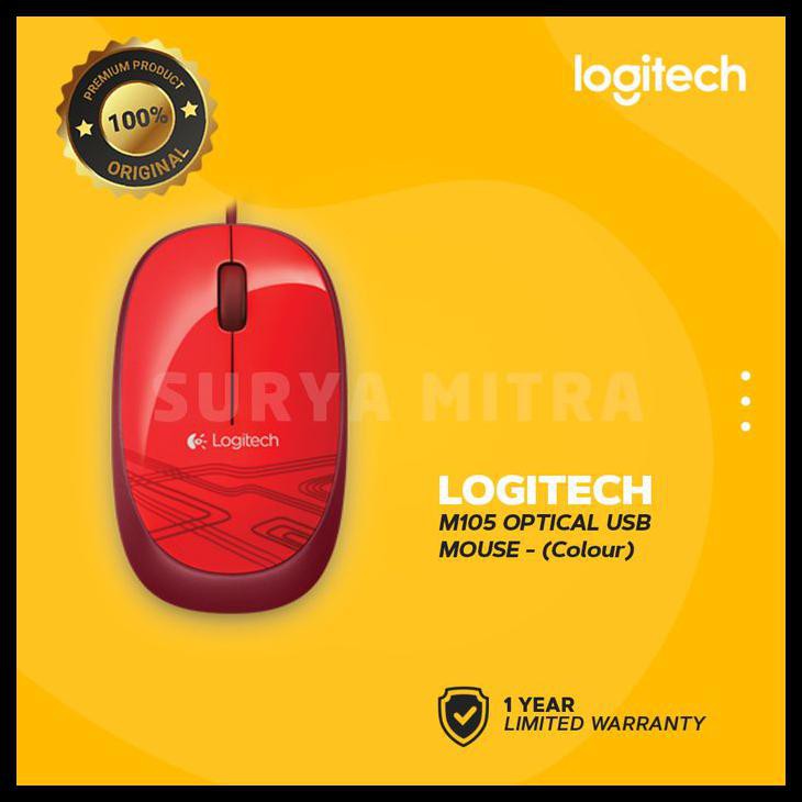 Chuột Máy Tính Logitech M105 / M 105 Usb Kal335 Chất Lượng Cao