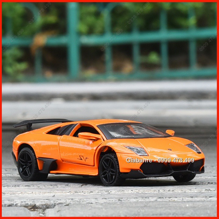 Xe Mô Hình Kim Loại Lamboghi Murcielago - Mz - Tỉ Lệ 1:32 - 9755