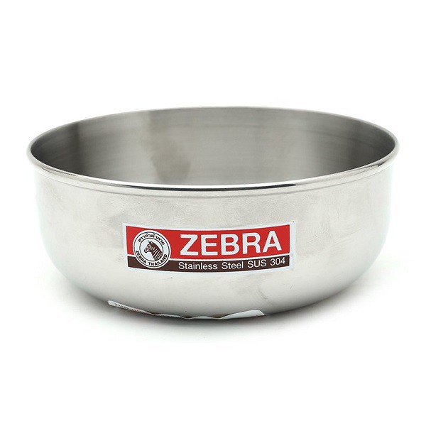 Chén (tô, bát) inox 304 Zebra Thái Lan, nhiều kích thước từ 12-18cm