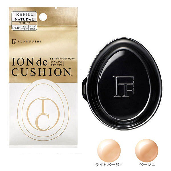 Lõi phấn Cushion Flow Fushi ION de Naturaal Refill SPF30/PA+++ 20g - Nhật Bản