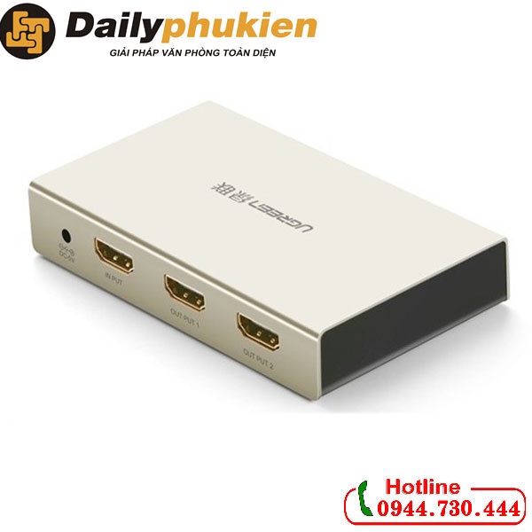 Bộ chia HDMI 1 ra 2 cổng hỗ trợ 4Kx2K full HD 1080P UGREEN 40276 dailyphukien