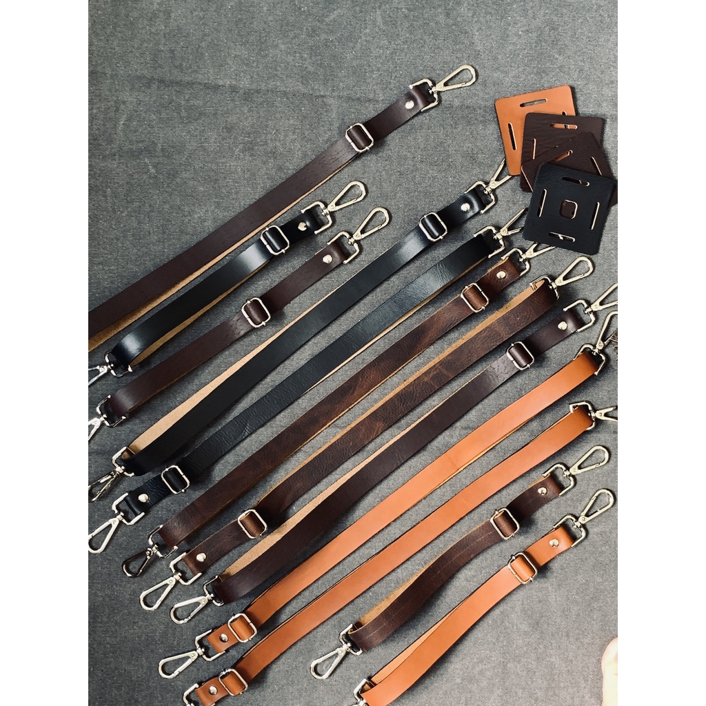 Dây da đeo tạp dề pha chế của Junsleather dùng cho tạp dề pha chế của Barista hoặc Bartender