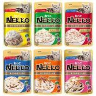 Combo 10 gói pate cho mèo Nekko 70gr