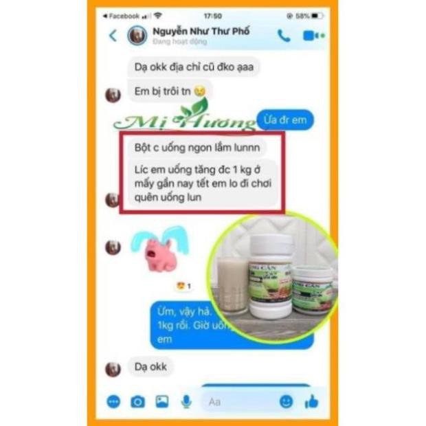 Bột tăng cân Mị Hương từ 100% đậu và hạt thiên nhiên