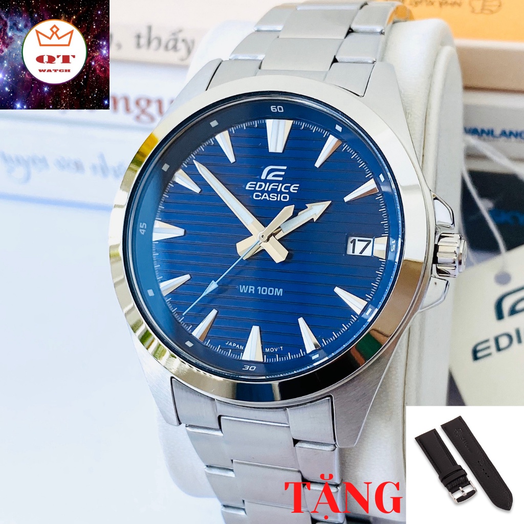 Đồng Hồ Nam CASIO EDIFICE EFV-140 Chính Hãng Tặng Dây Da Cao Cấp