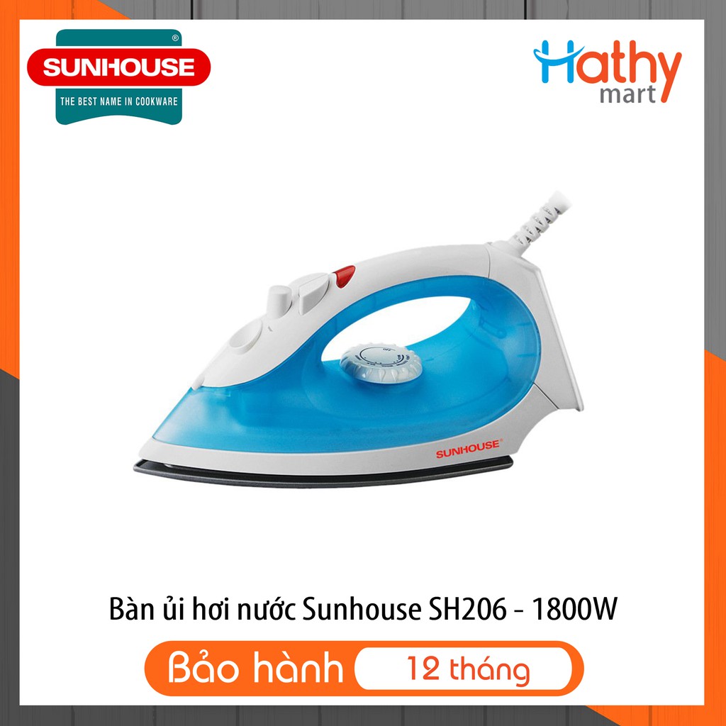 Bàn Là Hơi Nước Sunhouse SH206