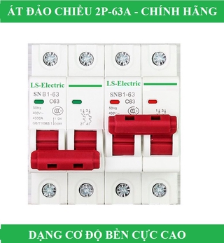 Cầu dao đảo chiều 2P 63A LS-Electric dạng cơ độ bền cao