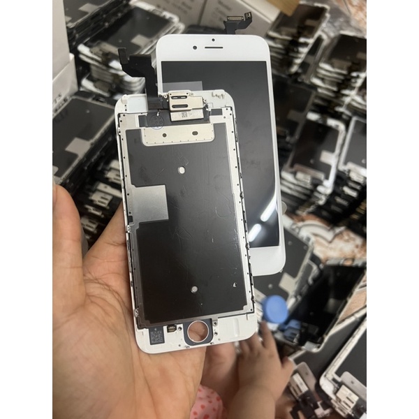 Màn hình thay thế 6S zin bóc full cụm ( Cáp cam trước , loa trong , nẹp sắt )
