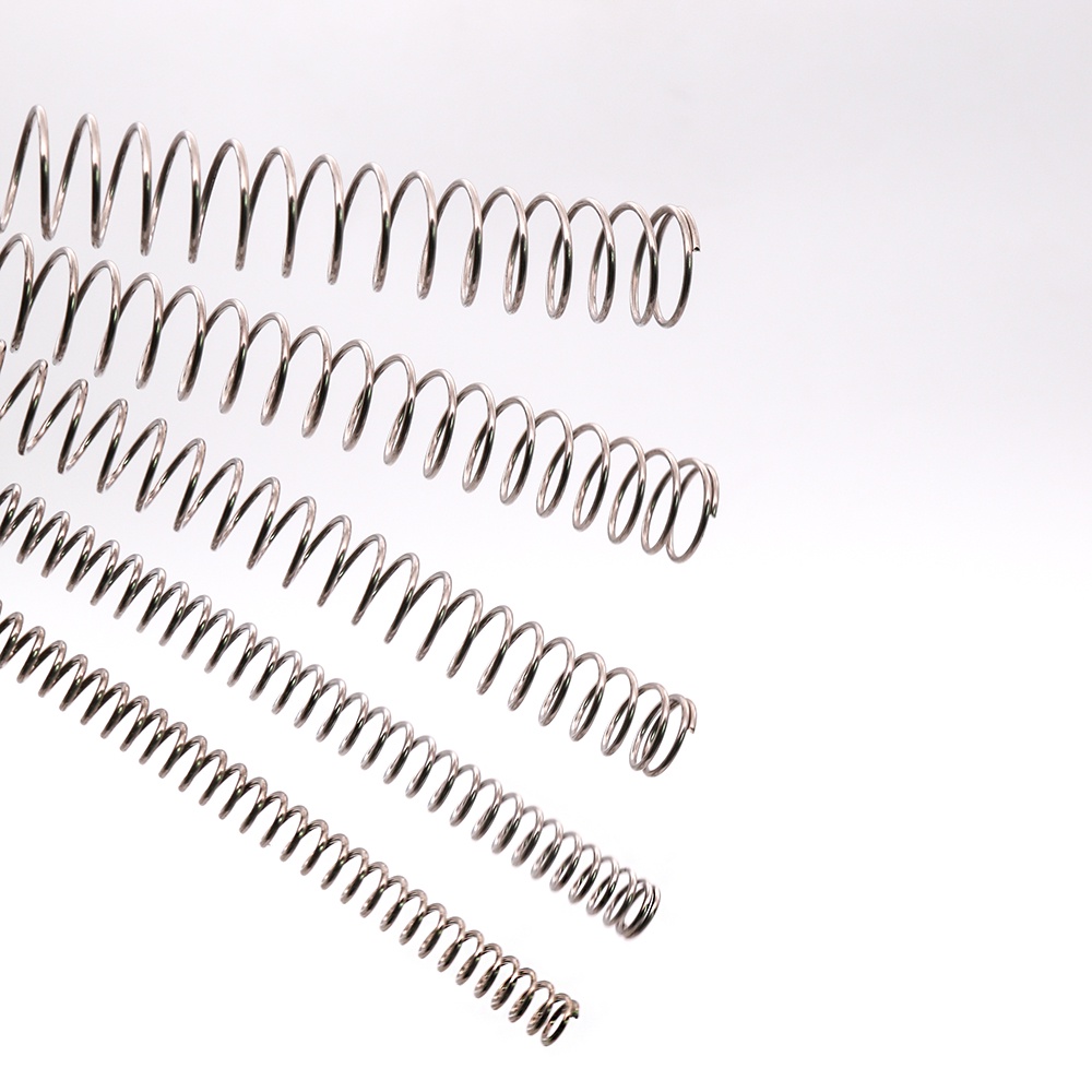 Lò xo nén bằng thép không gỉ 304 đường kính 0.3 0.4 0.5 0.7 0.8 1mm 3mm - 16mm