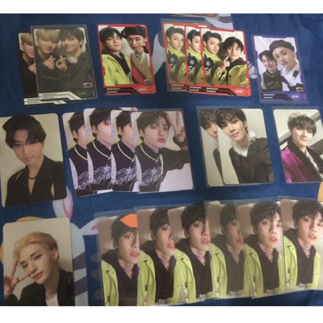photocard nhóm StrayKids SKZ album Oddinary Hyunjin Han Changbin Lee Know Bang Chan I.N