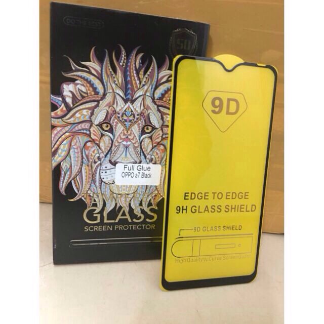 Dán Full 5D glue Oppo A7 2018