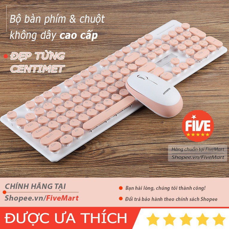 COMBO Bàn Phím Và Chuột Không Dây N520 Cao Cấp Siêu Đẹp [Đổi 1 Trong 14 Ngày - Bảo Hành 1 Năm]