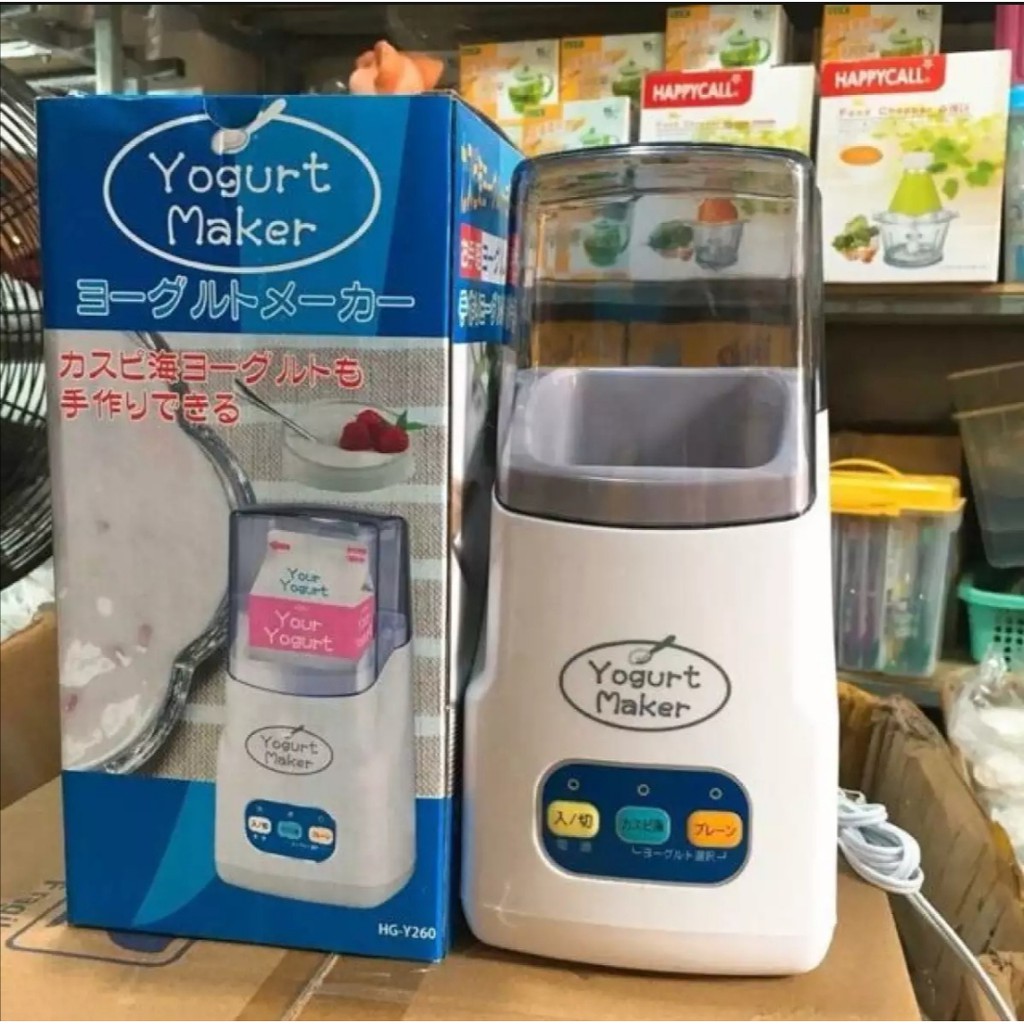 Máy làm sữa chua tự động Nhật Bản. Máy làm sữa chua tại nhà. Máy làm sữa chua YOGU. Tiện dụng, an toàn cho mọi gia đình.
