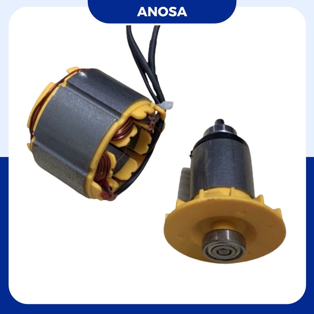 Linh kiện máy khoan pin không chổi than (mạch điều khiển, roto, stato, công tắc)