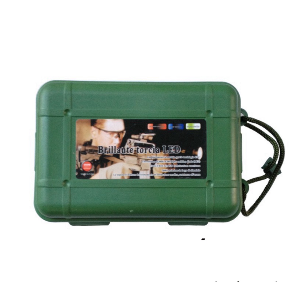 Đèn pin siêu sáng bóng led xml t6 police bin mini cầm tay chống nước tự vệ chuyên dụng GD205