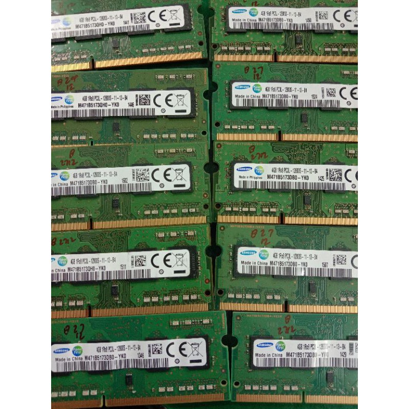 Ram laptop 4g pc3l buss 1600