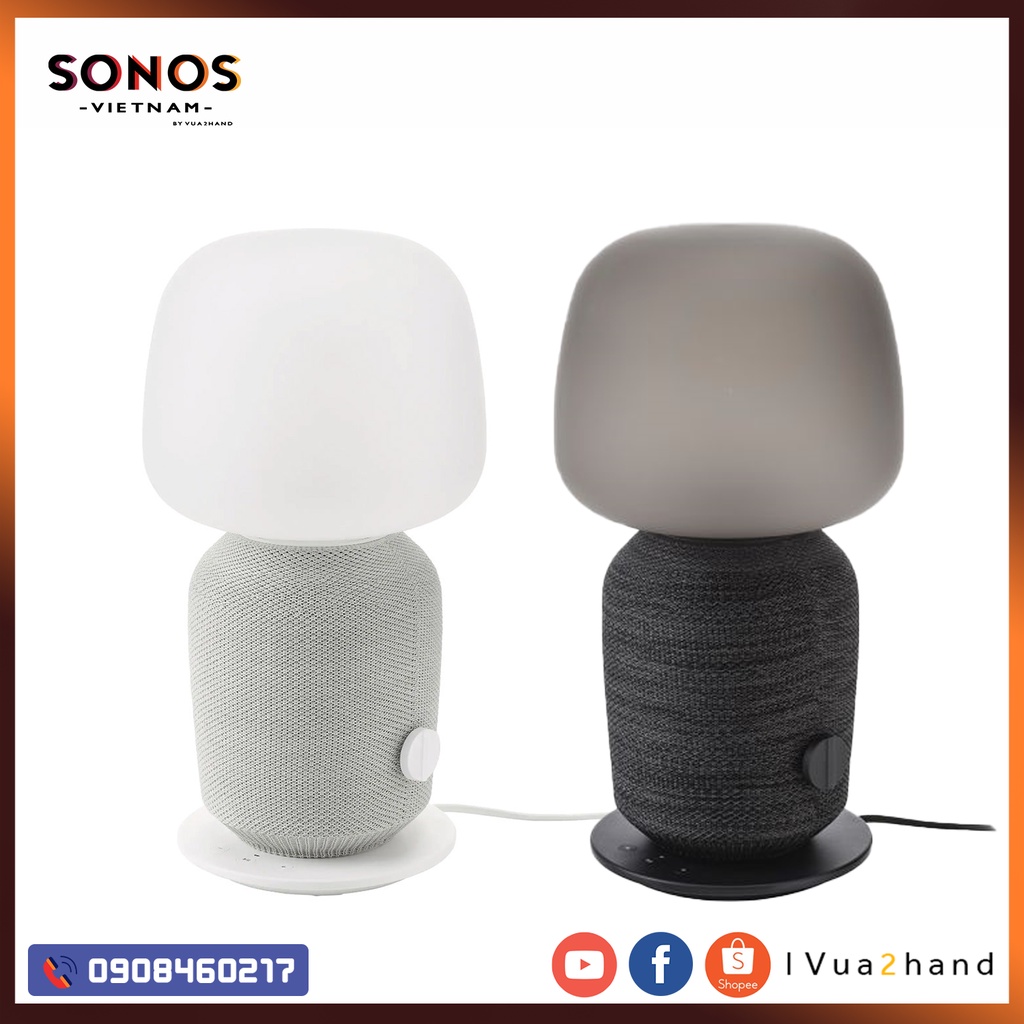 [Mã 267ELSALE1 giảm 5% đơn 3TR] LOA SYMFONISK TABLE LAMP WITH WIFI SPEAKER