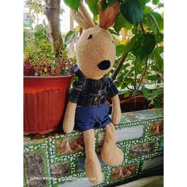 Gấu bông thỏ quý tộc size 60cm